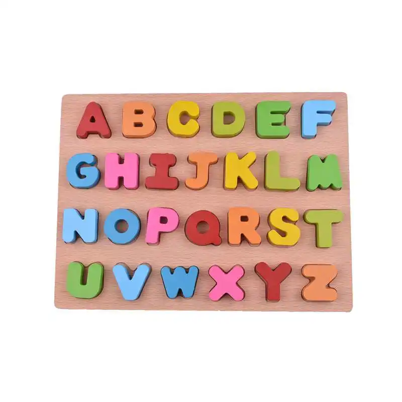 MOTOHOOD Intelligence Educational Toys For Children Enlighten English Digital Learning Puzzle Wooden Toys For Kids Birthday Gift (2)