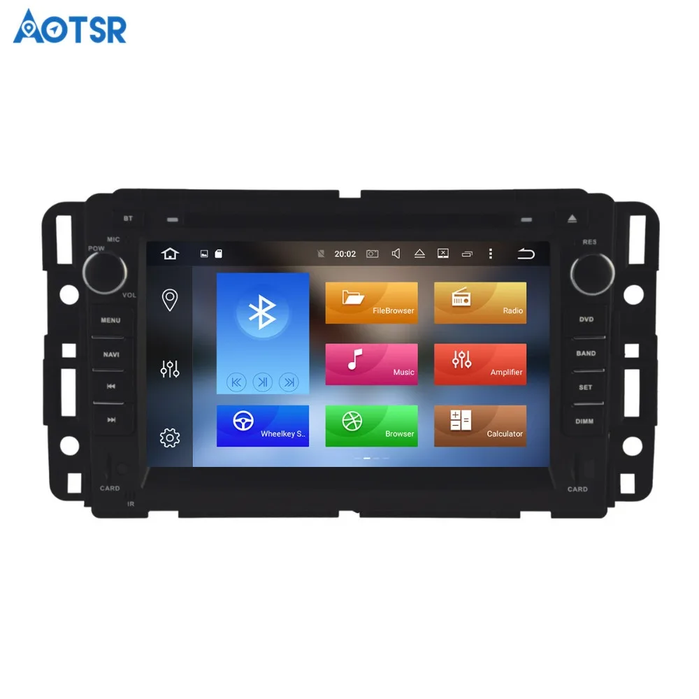 Excellent Aotsr Android 8.1 GPS navigation Car DVD Player For GMC Yukon Tahoe 2007-2012 multimedia 2 din radio recorder 4GB+32GB 2GB+16GB 3 Excellent Aotsr Android 8.1 GPS navigation Car DVD Player For GMC Yukon Tahoe 2007-2012 multimedia 2 din radio recorder 4GB+32GB 2GB+16GB 3