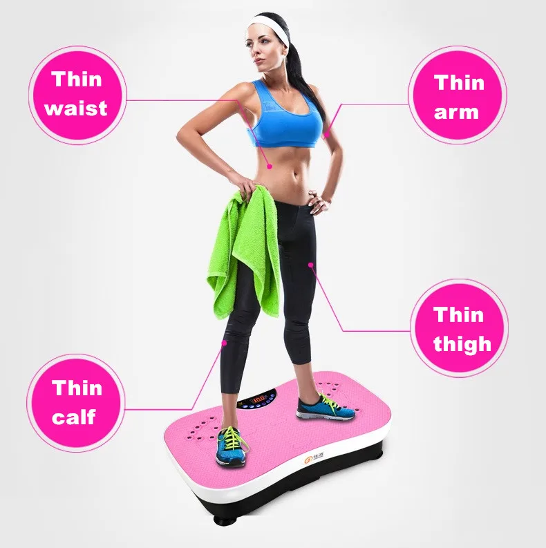 Hurtle Fitness Vibration Platform Workout Machine Exercise Equipment