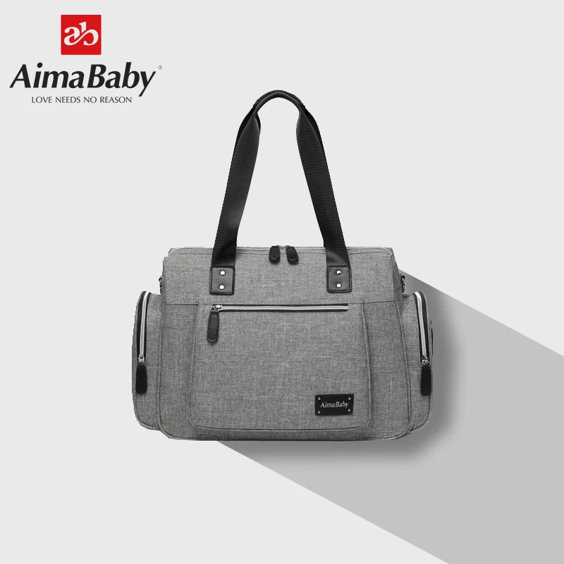 Tanie Luiertas wózek dla dziecka pieluchy Nappy mumia macierzyński torba tote organizer mama + przewijak + torba na pieluchy + + wózek pasy