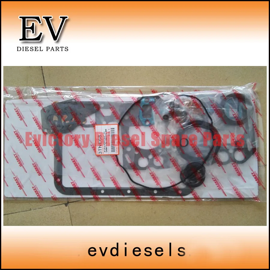 Для Yanmar 3D66E 3TN66 3TNA66 3TNV66 3TNE66 полный комплект прокладки головки цилиндра |