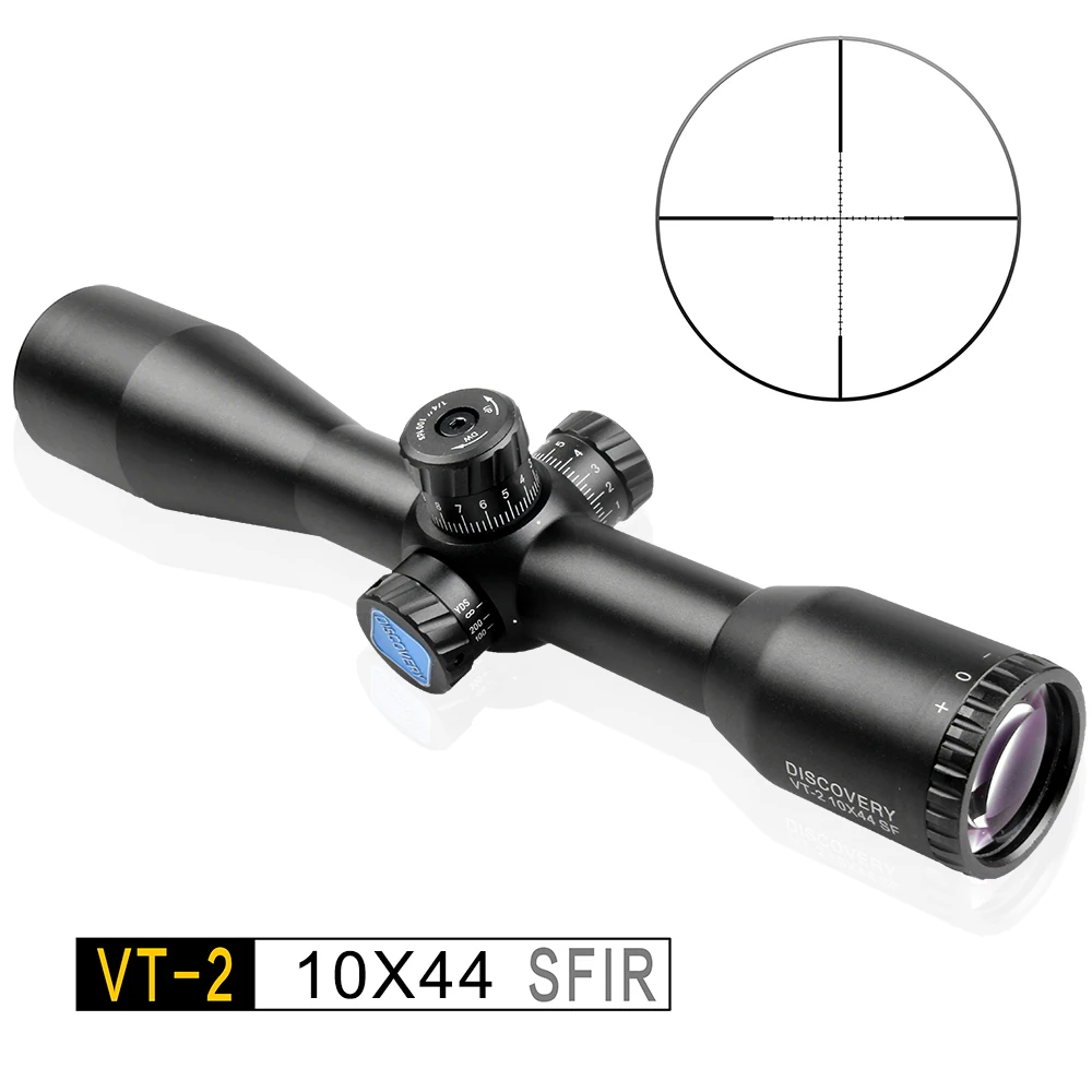 Тактическая оптика Discovery VT 2 10X44 SF снайперская винтовка richtstick для охоты|Оптические
