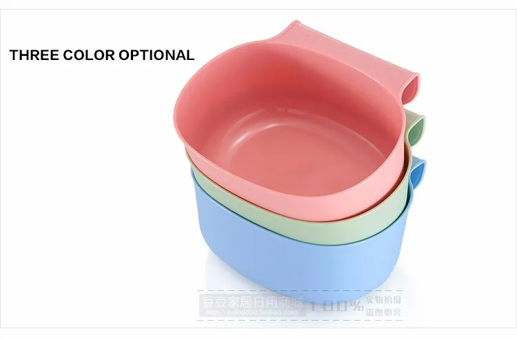 Geekinstyle High Quality Plastic Hanging type Kitchen Cabinet Trash can Hanging Large garbage desktop plastic storage box cover