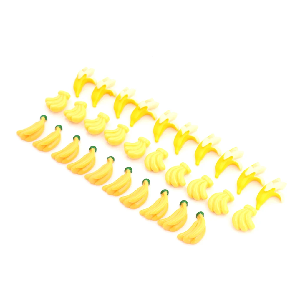 Декоративное ремесло Kawaii DIY аксессуары для украшения искусственные миниатюрные продукты питания Фрукты Банан игровой кукольный домик игрушка 5 шт