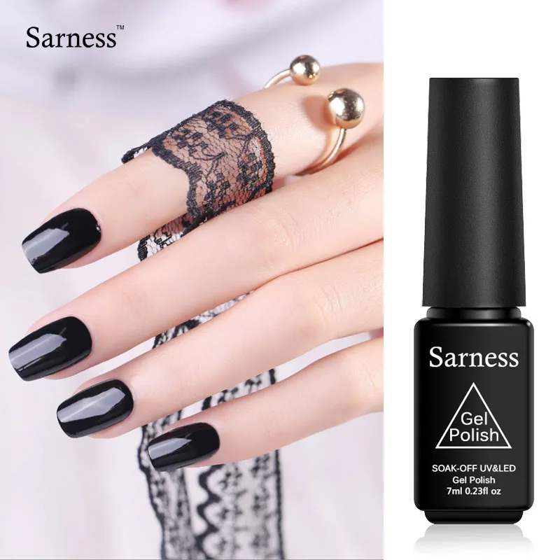 

Sarness Soak Off Gel Paint Lacquer Painting Gel Nail Polish Colors for Nails Art Design Manicure Uv Led Nail Art Tips Pure Color