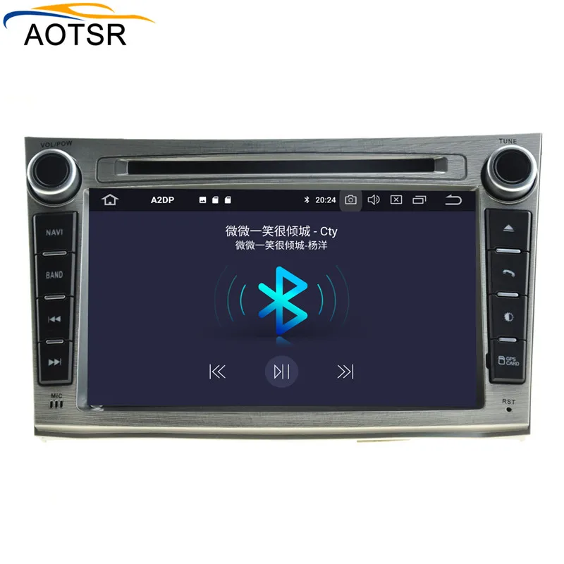 Top IPS Android 9.0 car multimedia dvd player head unit For Subaru Legacy Outback 2008-2014 GPS Navigation radio auto stereo wifi BT 6