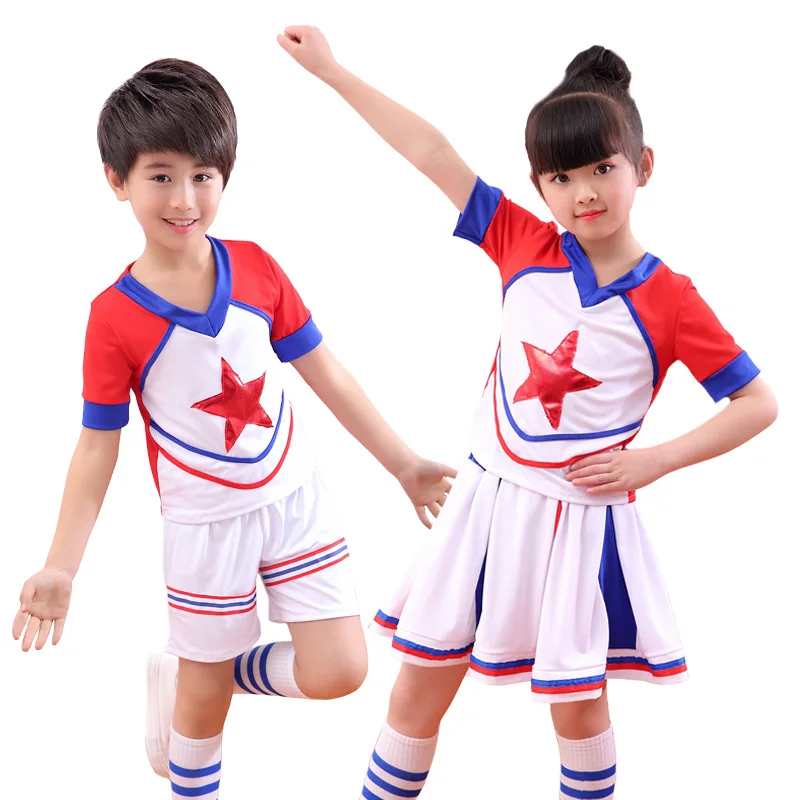 الأطفال أزياء رسمية للمشجعين الرياضية التمارين الرياضية الا فريق مجموعة ازياء الأطفال الملابس أداء الملابس اللباس الاطفال فتاة الأطفال أزياء رسمية للمشجعين الرياضية التمارين الرياضية الا فريق مجموعة ازياء الأطفال الملابس أداء الملابس اللباس الاطفال فتاة