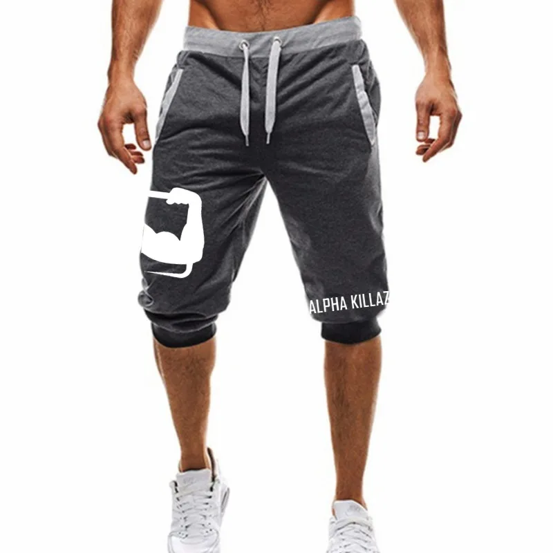 New Fashion Summer Leisure Men Knee Length Shorts Color Patchwork Joggers Short Sweatpants Man Bermuda Shorts New Fashion Summer Leisure Men Knee Length Shorts Color Patchwork Joggers Short Sweatpants Man Bermuda Shorts