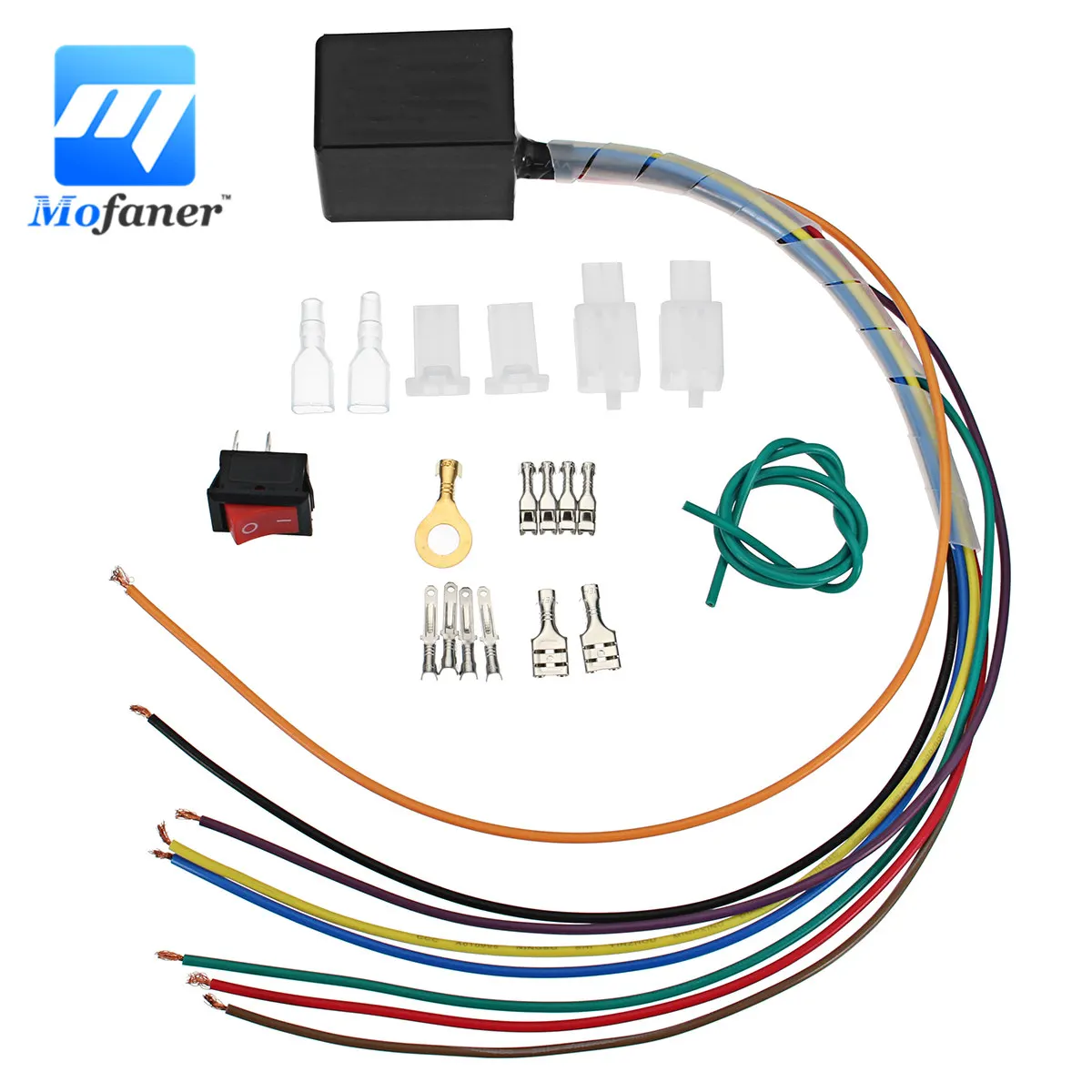 Motorcycle Hazard Light Switch Kill Double Flash Warning Lamp Switch