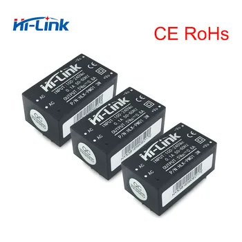 

Free shipping Low cost 5 pcs/lot AC-DC 90-264V to 5V power supply module Hi-Link HLK-PM01 CE RoHs certifications