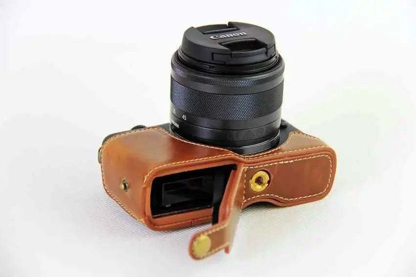 Новинка чехол из искусственной кожи для камеры canon eos M10/M100 Digital SLR M100