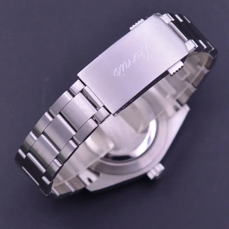 Parnis 40 мм часы Мужские сапфировое стекло Япония Miyota механические Автоматические мужские светящиеся часы ремешок из нержавеющей стали