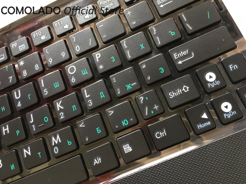 RU Русская клавиатура для Asus EeePC SeaShell X101 X101H X101CH C Case Palmrest Topcase Cover Клавиатура