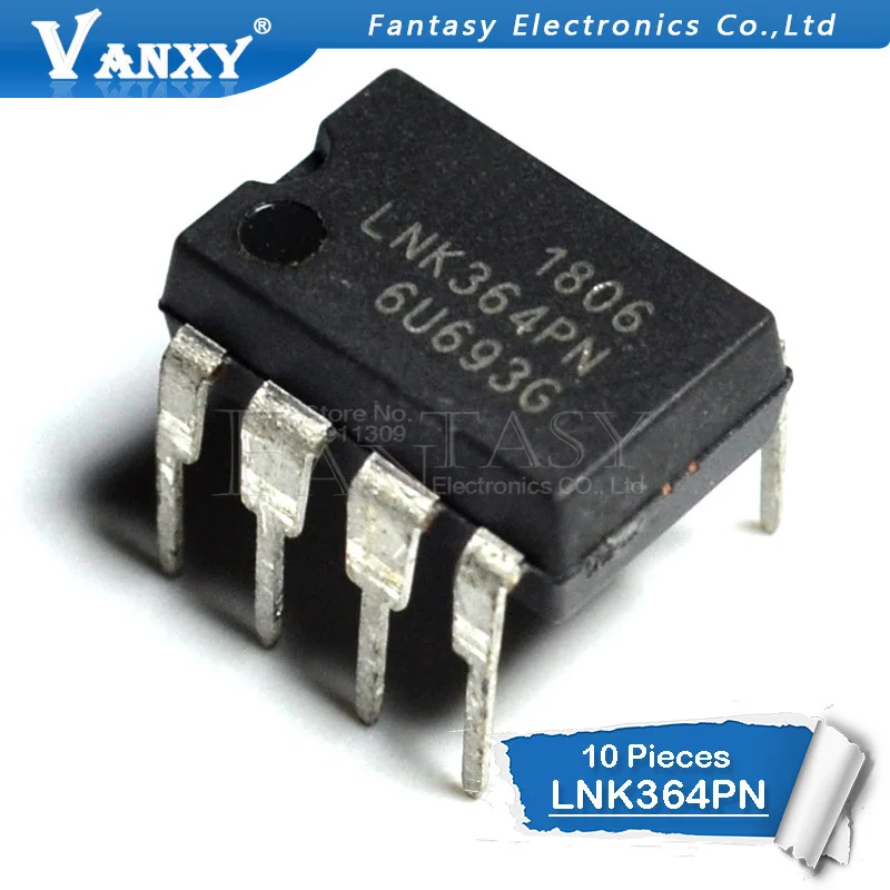 

10PCS LNK364PN DIP7 LNK364P DIP LNK364 364PN DIP-7 new and original IC