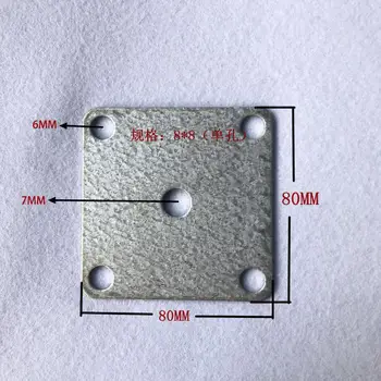 

(PACK of 200pcs) Sofa Table Screw Hinge Mechanism Metal Connectors For Furniture legs /feet Assembly Hardware W=80MM