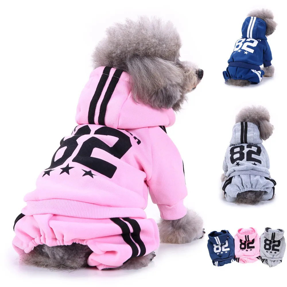 Fashion Pet Dog Sweatshirts Warm Clothes Puppy Doggy Apparel Clothing