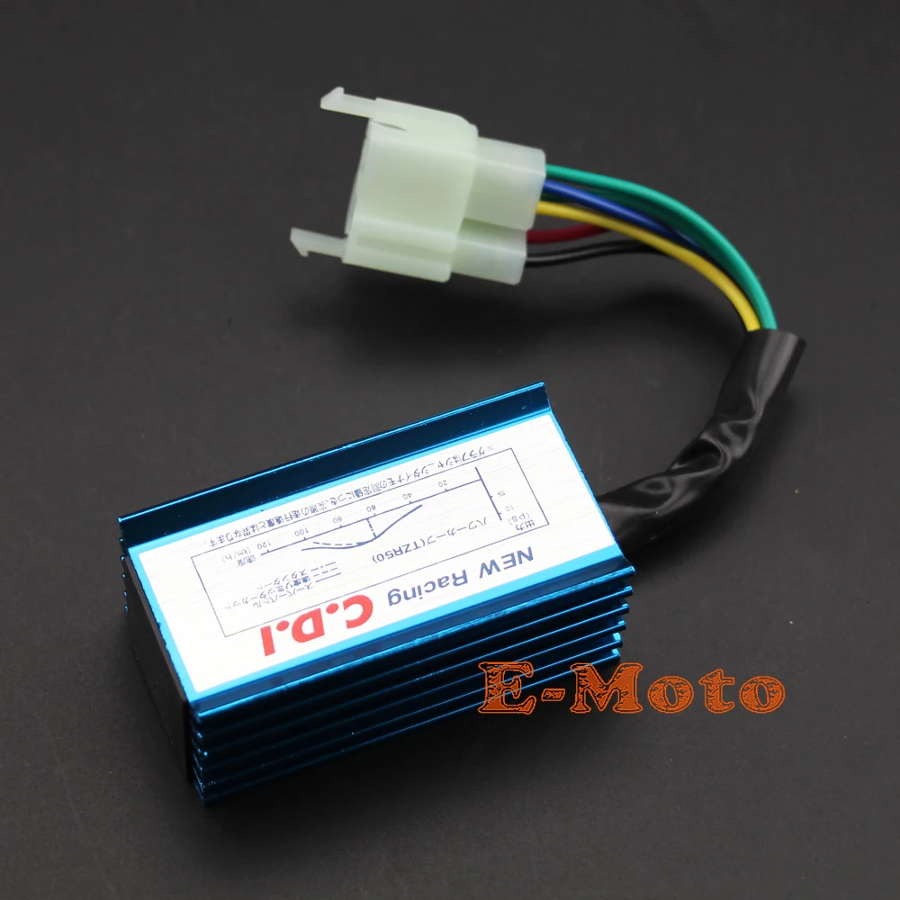 Коробка зажигания AC CDI 6 контактная для гоночного квадроцикла 50 70 90 110 125 150 250 cc|cdi