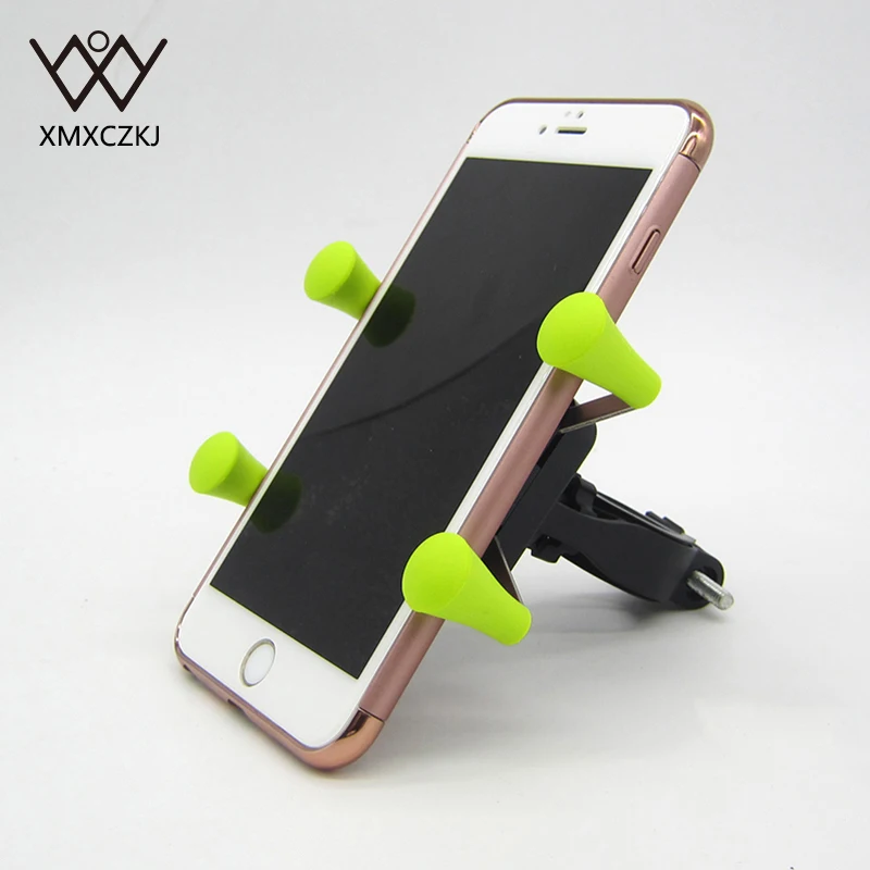 XMXCZKJ Universal 360 Rotating Degrees X-Grip Clamp Mount Bike Bicycle Phone Holder For Iphone Samsung HTC CellPhone Accessories