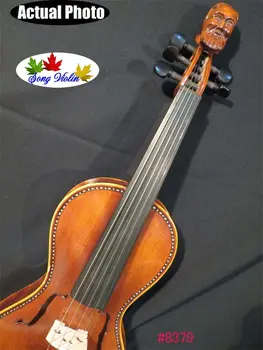 

Baroque style SONG Brand Maestro inlaid 5 strings violin 4/4 #8379