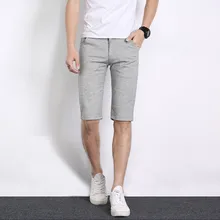 Для мужчин летние шорты льняные брюки лед белье Повседневное модный прямой смарт штаны Повседневное фитнес тренировки трек спортивные брюки J5