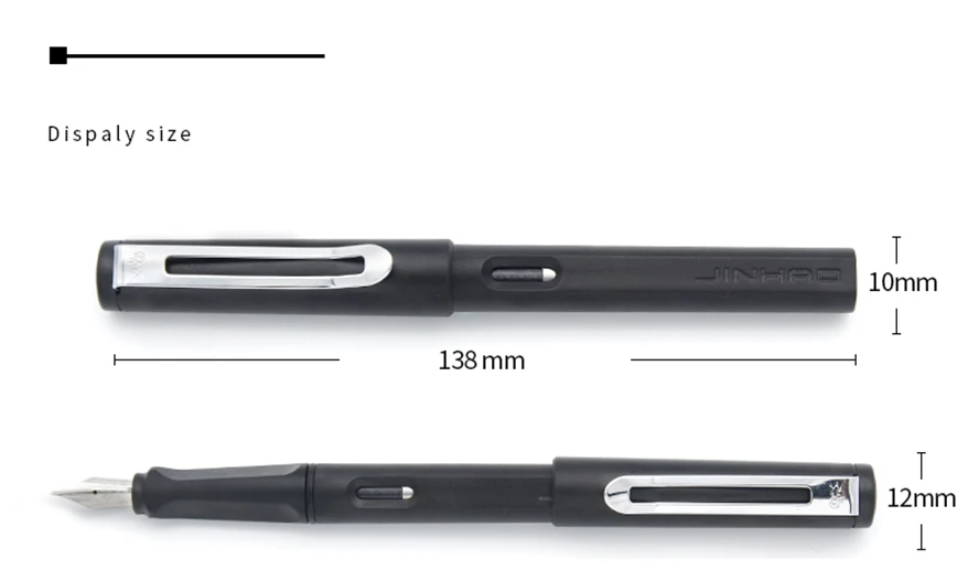 Высокое качество Jinhao 599 матовая авторучка 0,38 мм/0,55 мм/1,0 мм Школьные офисные принадлежности