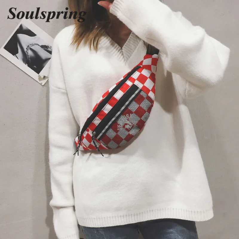 

New Fashion Unisex Waist Packs Waist Bag Fanny Pack Purse Chest Fanny Pack Travel Cashier Belt Hip-hop Rock Boys Girl Bag 2018