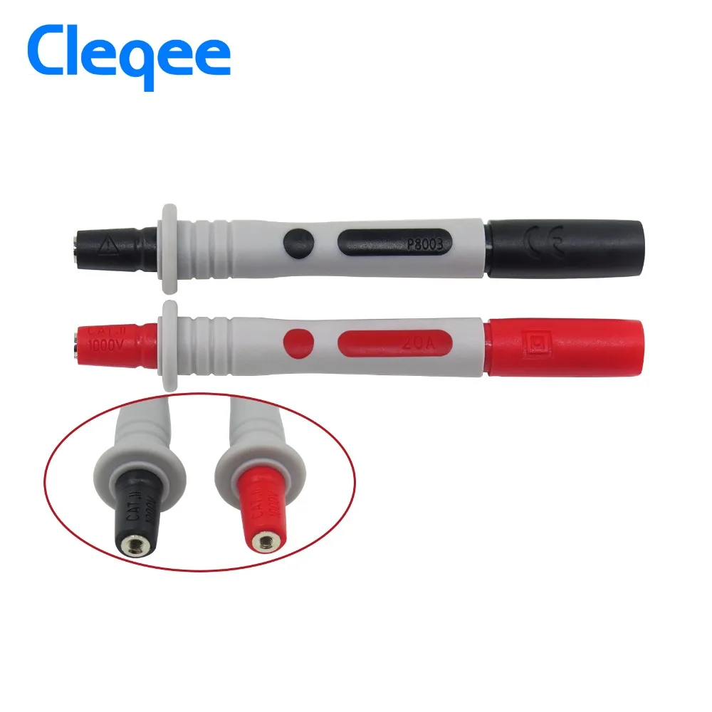 Cleqee P8003 p8001 1 комплект 2 шт щуп тестера сменная позолоченная игла многоцелевой тестовая ручка