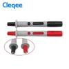 Cleqee-stylo multimètre multi-usage de sonde, ensemble de 2 pièces, P8003 p8001, avec aiguille dorée remplaçable ► Photo 3/6