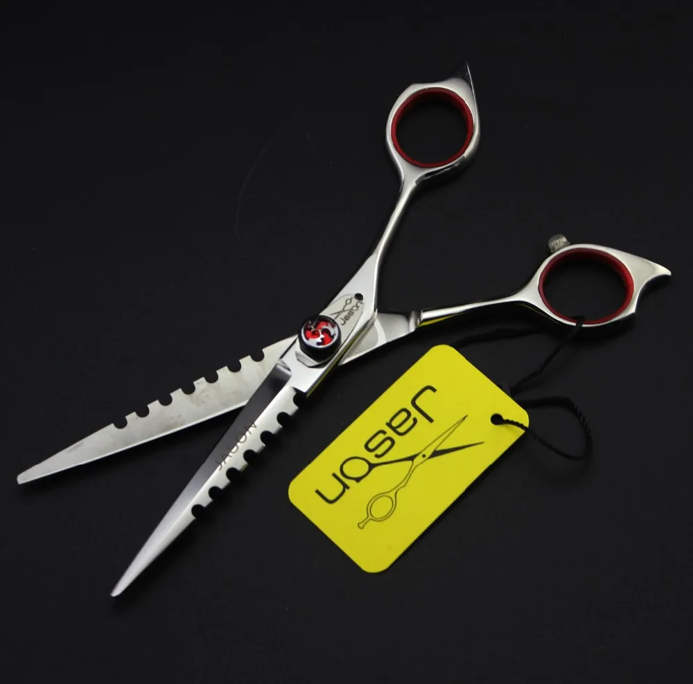 Качество 6 дюймов бренд Джейсон Высший сорт Профессиональные Парикмахерские ножницы JP 440C домашний салон Парикмахерские ножницы для стрижки волос