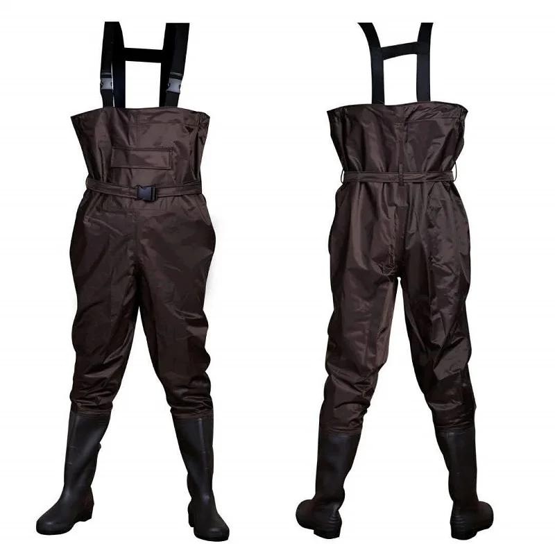 Нейлоновые нагрудные захватчики для мужчин хип Waders оранжевые 100%