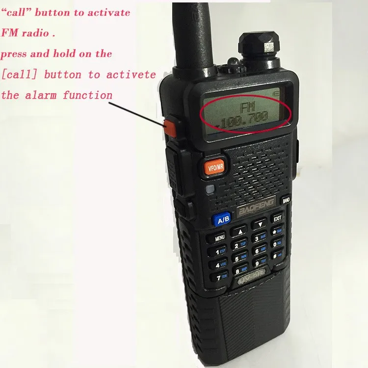 2 шт. двухсторонняя рация Baofeng uv-5r 3800 аккумулятор для CB Ham радиостанции uv 5r VOX Comunicador портативные радионаборы