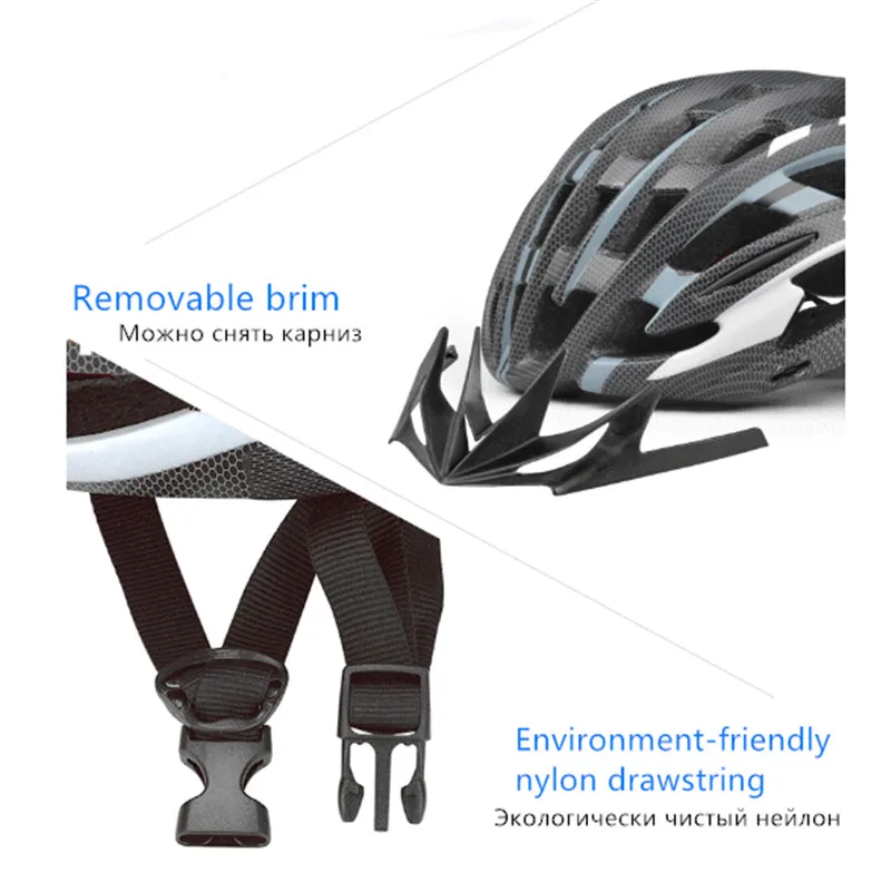 Луна ультралегкий, дорожный шлем для верховой езды интегрированный материал из углеродного волокна чистящее средство для велосипеда подходит для катания на коньках велосипедный шлем a39