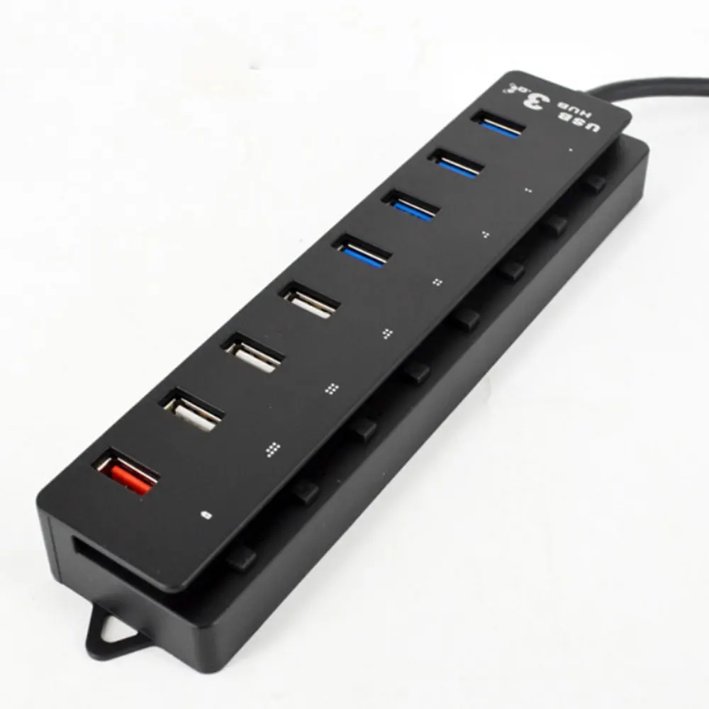 usb hub Splitter with 1 USB Charging Port&4 Port 3.0 Hub&3 USB 2.0 Port and 8 individual power switches build in USB Cable usb hub Splitter with 1 USB Charging Port&4 Port 3.0 Hub&3 USB 2.0 Port and 8 individual power switches build in USB Cable