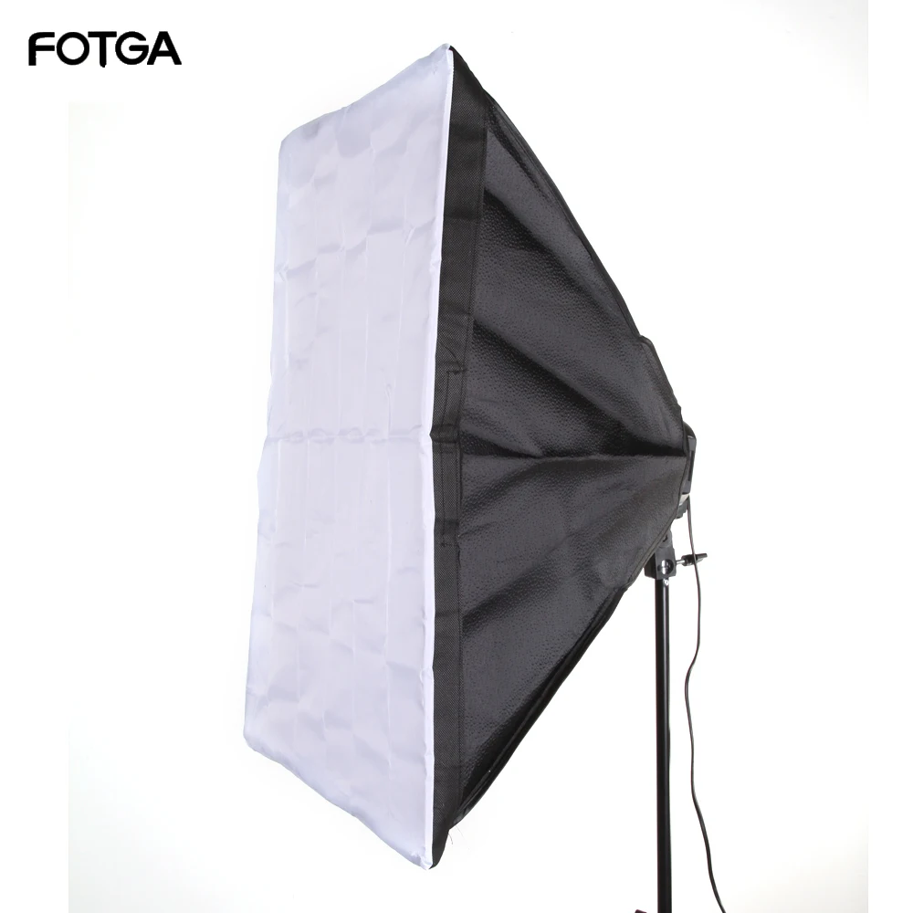 Софтбокс FOTGA 60x90 см 24x35 дюймов для студийной фотосъемки с цоколем E27 5 в 1|photography