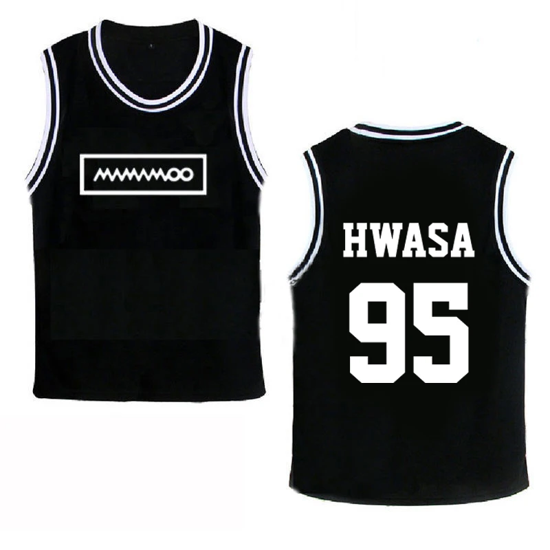 

ALLKPOPER KPOP MAMAMOO Moon Byul T-Shirt Sleeveless Solar Short Sleeve
