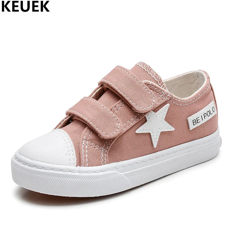 

New Spring/Autumn Children Shoes Boys Canvas Sneakers Girls Breathable Casual Toddler Shoes Baby Sports Shoes Kids Flats 019