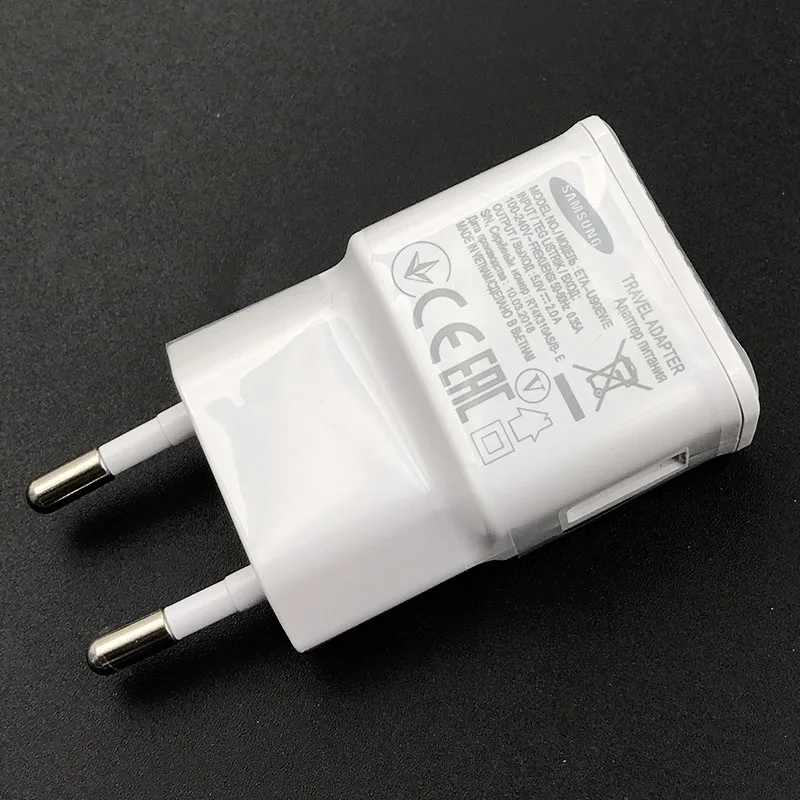 Сетевое зарядное устройство для Samsung 5 В 2 А кабель Micro USB зарядки Galaxy S6 S7 Edge J3 J5 J7 Note 4
