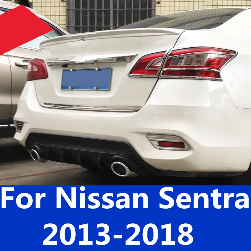 Для Nissan Sentra 2013- задний спойлер задний бампер диффузор защитные бамперы для после заднего спойла украшения Аксессуары