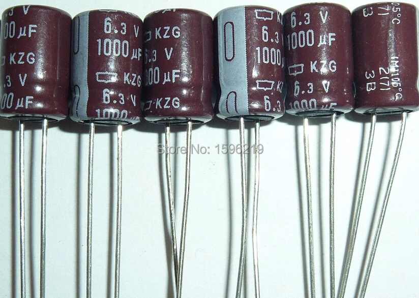 Pack of 200 Capacitors 820uF 6.3V