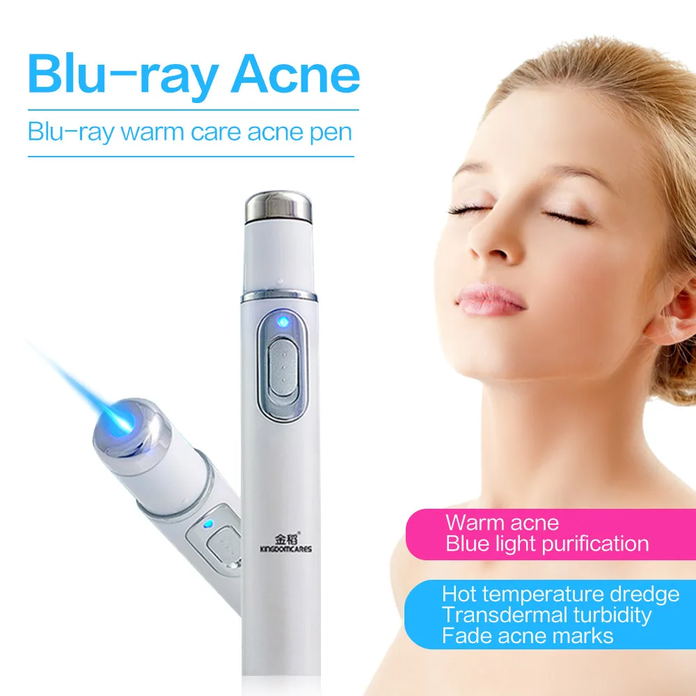 New Medical Blue light Therapy Acne Treatment Pen Portable Wrinkle