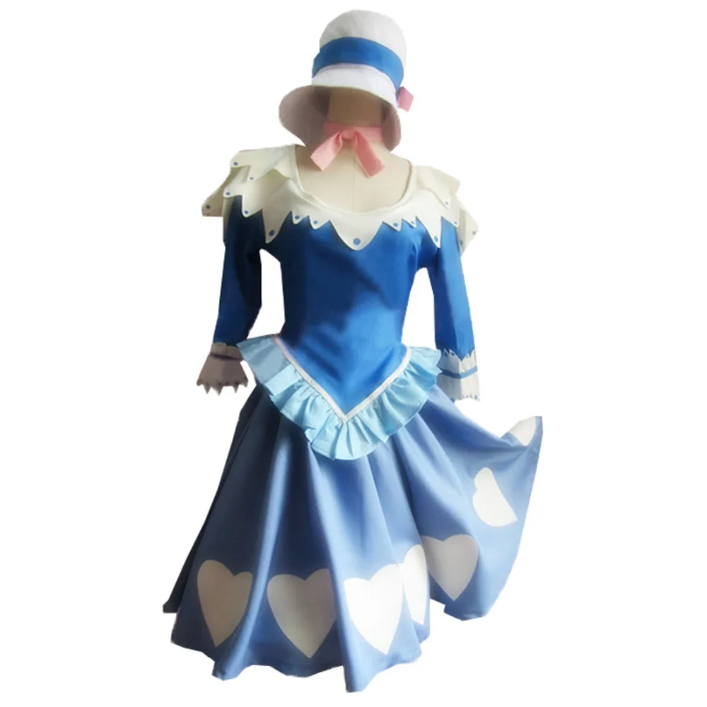 2020 Косплей костюм феи хвост джувии локсер голубое платье лолиты|cosplay costume|dress