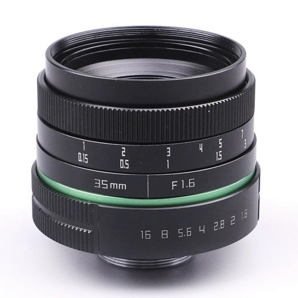 

35mm F1.6 C-Mount APS-C Lens CCTV C Mount Lens by manual focus for Canon Nikon Sony Olympus