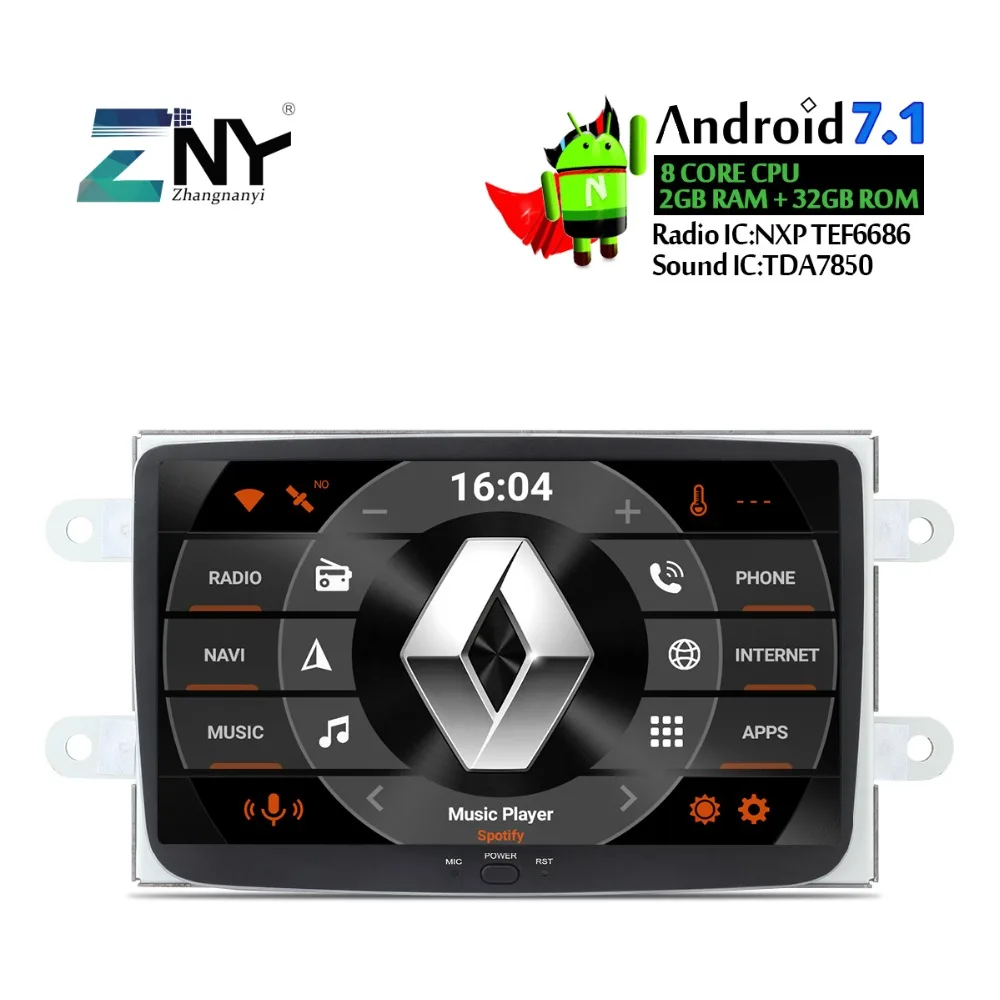 Autoradio GPS Dacia Duster Arkana Depuis 2018 - Carplay & Android