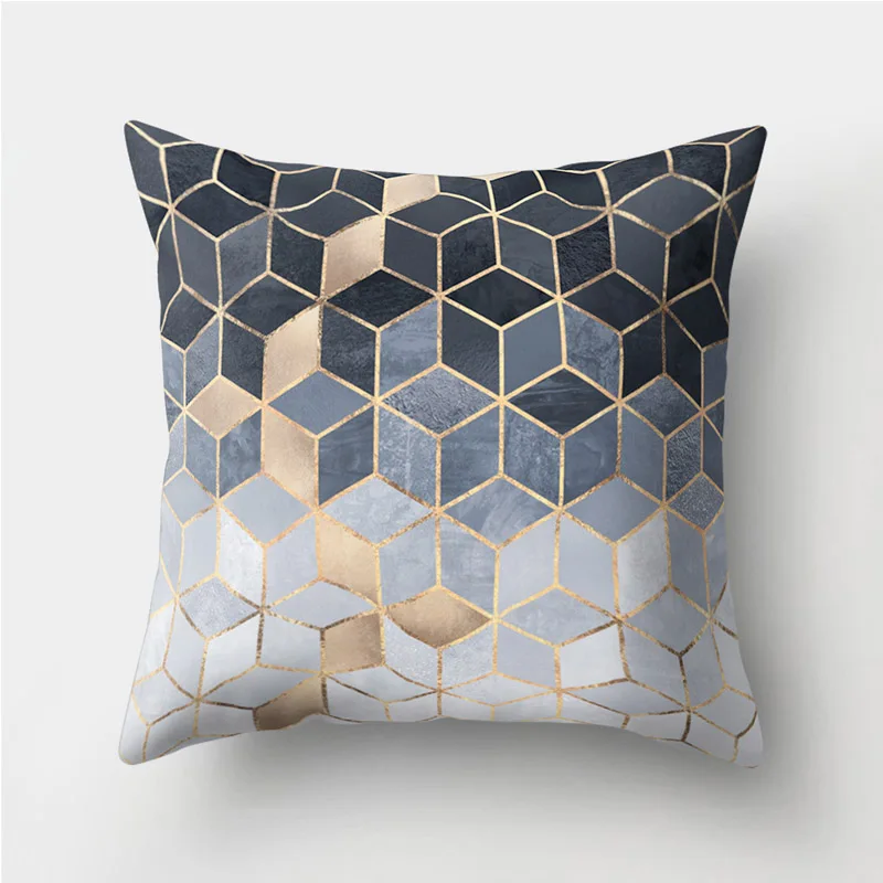 Decorative pillow set Geometric Printed Pillow Case Cover Square 45cm*45cm Polyester Pillowcase Home Decorative zara*women 1pcs