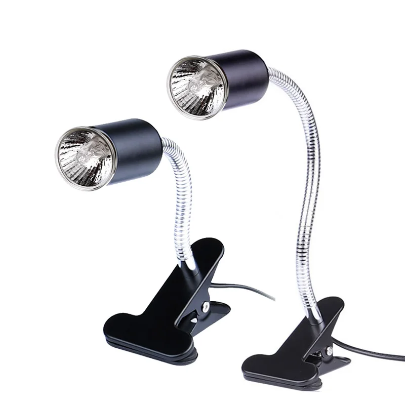

Tortoise Turtle Heating Light Lamp Bulbs 35/50W for Amphibians,switch adjustable Holder Clip-on to emit heating light for turtle