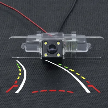 

4LED HDTrajectory Tracks Parking Car Rear view Camera For Subaru Legacy 2007 2008 2009 2010 2011 2012 Car Reverse Camera