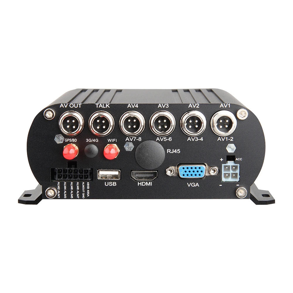  Envío gratis Wifi GPS Tracker 4CH AHD HDD Disco Duro móvil Dvr remoto en tiempo Real 1080 P coche g