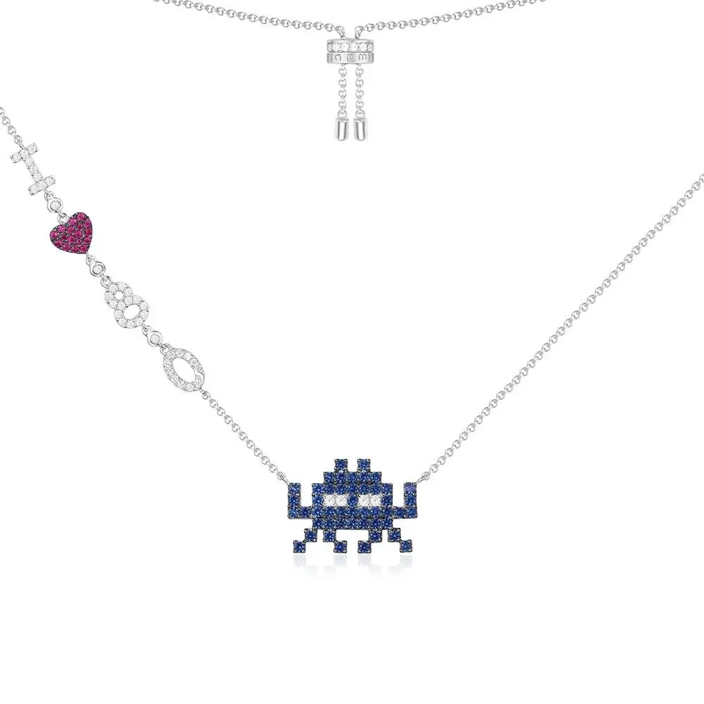 

JEM original 100% 925 sterling silver 1:1 APM necklace fashion jewelry dream catcher leaf series high quality necklace