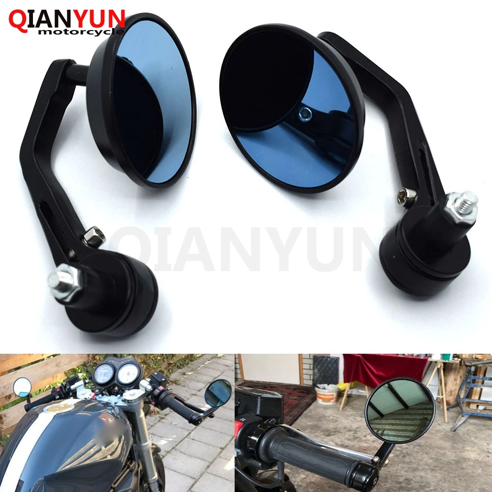 

Universal 7/8" motorcycle rearview mirror handlebar rear view mirror For Suzuki GSXR600 GSXR750 GSX-R600 GSX-R750 GSXR1000 GS500