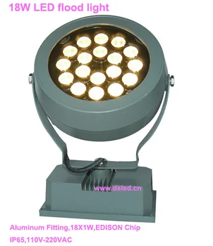 

CE,IP65,good quality,high power 18W outdoor LED spotlight,LED projector light,DS-T06B-18W,110V-250VAC,18X1W,EDISON chip
